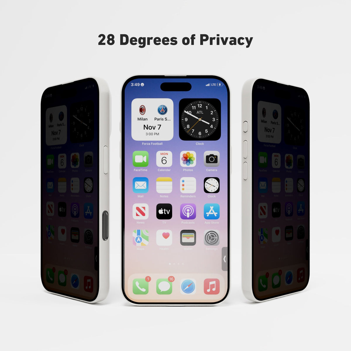 iPhone 15 Pro Max Privacy Glass Screen Protector